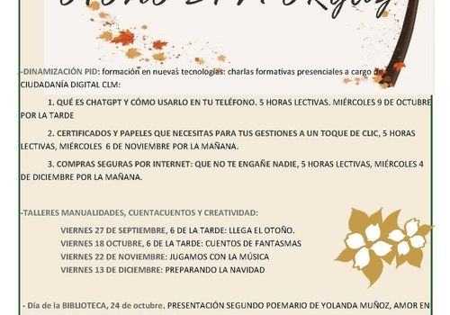 ACTIVIDADES EN LA BIBLIOTECA MUNICIPAL 