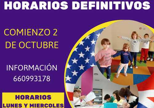 HORARIOS ESCUELA DE IDIOMAS 