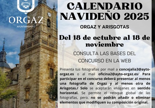 CONCURSO CALENDARIO 2025