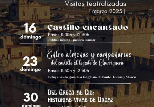 VISITAS TEATRALIZADAS MARZO