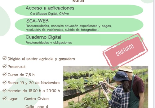 FORMACIÓN COMPETENCIAS DIGITALES SECTOR AGRARIO