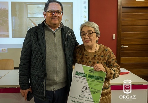 CHARLA INFORMATIVA PLATAFORMA TREN MORA-ORGAZ