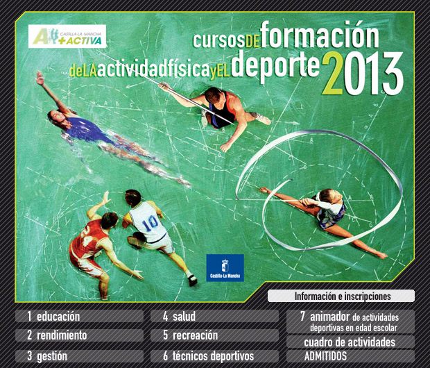 PROGRAMA DE CURSOS DE FORMACIÓN DE LA ACTIVIDAD FÍSICA Y EL DEPORTE 2013
