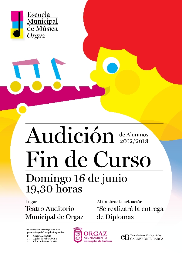 AUDICIÓN FIN DE CURSO 2012/2013