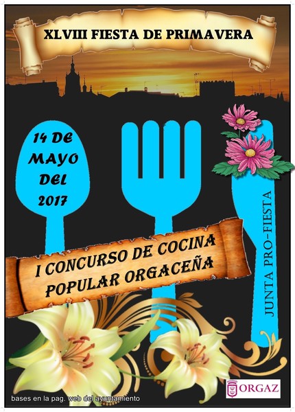 I Concurso de cocina popular orgaceña Fiesta de la Primavera