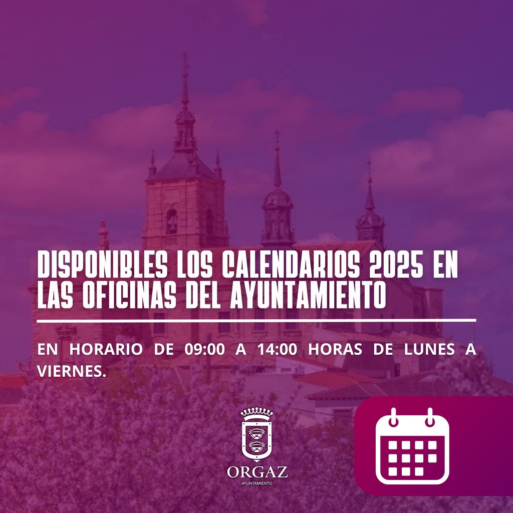 CALENDARIOS DISPONIBLES 