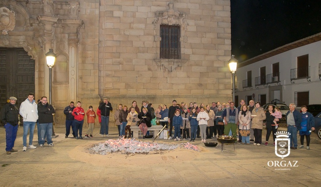 MIGAS DE SAN ANTÓN EN ORGAZ