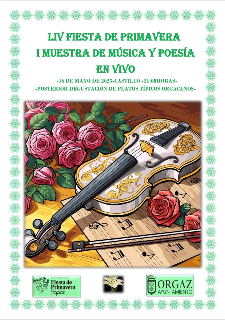 I MUESTRA DE POESÍA Y MÚSICA EN VIVO