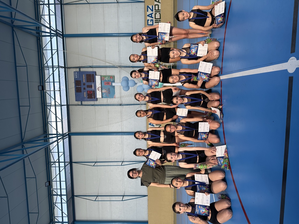 EXHIBICIÓN FIN DE CURSO ESCUELA GIMNASIA RÍTMICA 