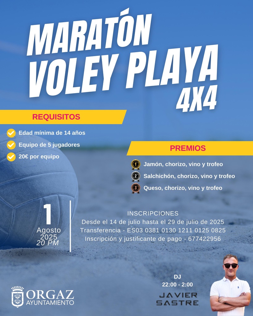 MARATÓN DE VÓLEY PLAYA 4X4