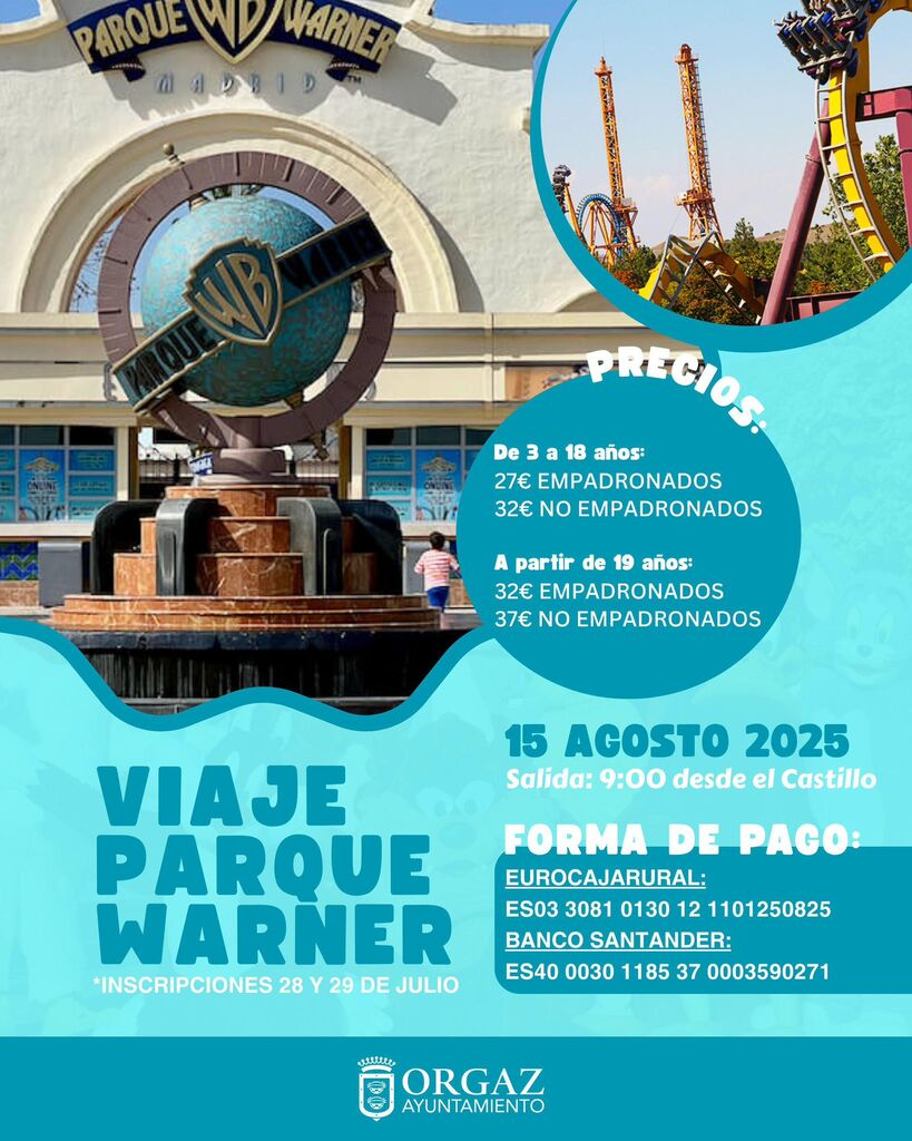 NOS VAMOS AL PARQUE WARNER