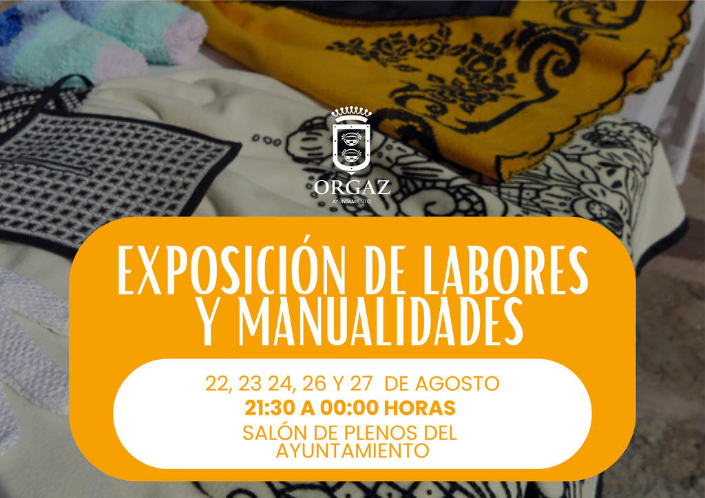 EXPOSICIÓN LABORES Y MANUALIDADES