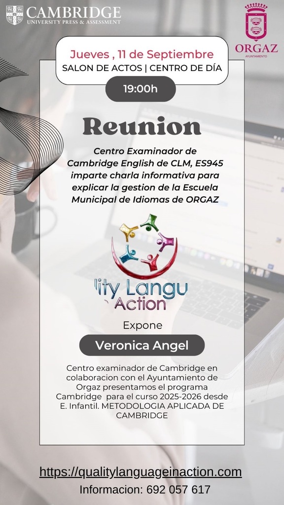 CHARLA INFORMATIVA ESCUELA DE IDIOMAS