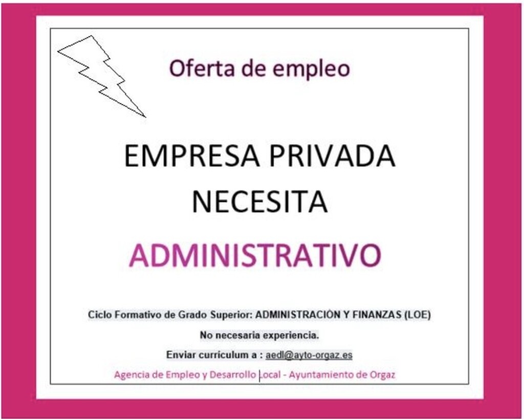 OFERTA DE EMPLEO