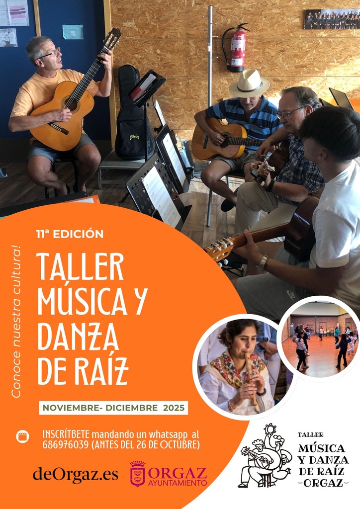 VUELVE EL TALLER DE MUSICA Y DANZA DE RAIZ