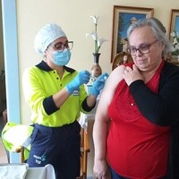 Los usuarios de la Residencia han recibido la primera dosis de la vacuna 