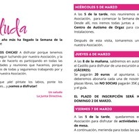XLI SEMANA DE LA MUJER EN ORGAZ