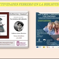 ACTIVIDADES EN LA BIBLIOTECA. FEBRERO