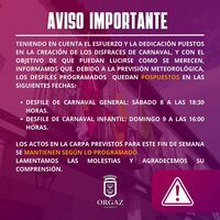 AVISO IMPORTANTE 