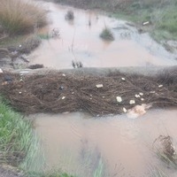 LIMPIEZA DE LOS CRUCES SOBRE EL ARROYO RIANSARES DE ORGAZ
