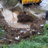 LIMPIEZA DE LOS CRUCES SOBRE EL ARROYO RIANSARES DE ORGAZ