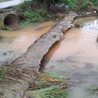 LIMPIEZA DE LOS CRUCES SOBRE EL ARROYO RIANSARES DE ORGAZ