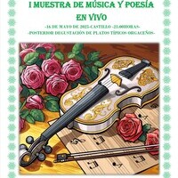 I MUESTRA DE POESÍA Y MÚSICA EN VIVO
