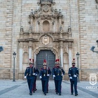 VISITA DE LA GUARDIA REAL A ORGAZ