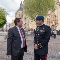 VISITA DE LA GUARDIA REAL A ORGAZ