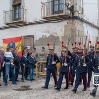 VISITA DE LA GUARDIA REAL A ORGAZ