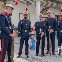 VISITA DE LA GUARDIA REAL A ORGAZ