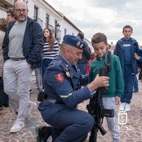 VISITA DE LA GUARDIA REAL A ORGAZ