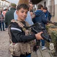 VISITA DE LA GUARDIA REAL A ORGAZ