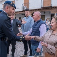 VISITA DE LA GUARDIA REAL A ORGAZ