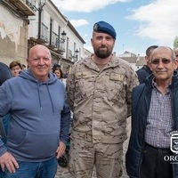 VISITA DE LA GUARDIA REAL A ORGAZ