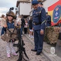 VISITA DE LA GUARDIA REAL A ORGAZ