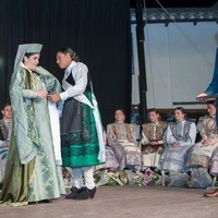 PROCLAMACIÓN JIMENA, REINA INFANTIL Y CORTES DE HONOR