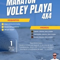 MARATÓN DE VÓLEY PLAYA 4X4