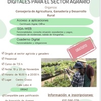 FORMACIÓN COMPETENCIAS DIGITALES SECTOR AGRARIO